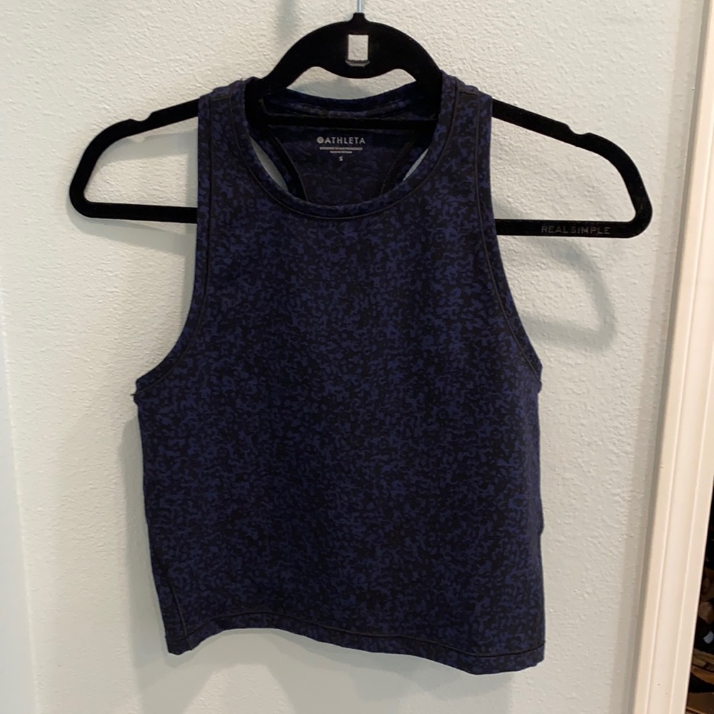 Athleta fitted cropped tank